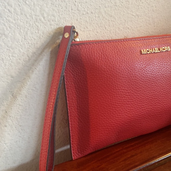 Michael Kors Leather Wristlet - Picture 3 of 8